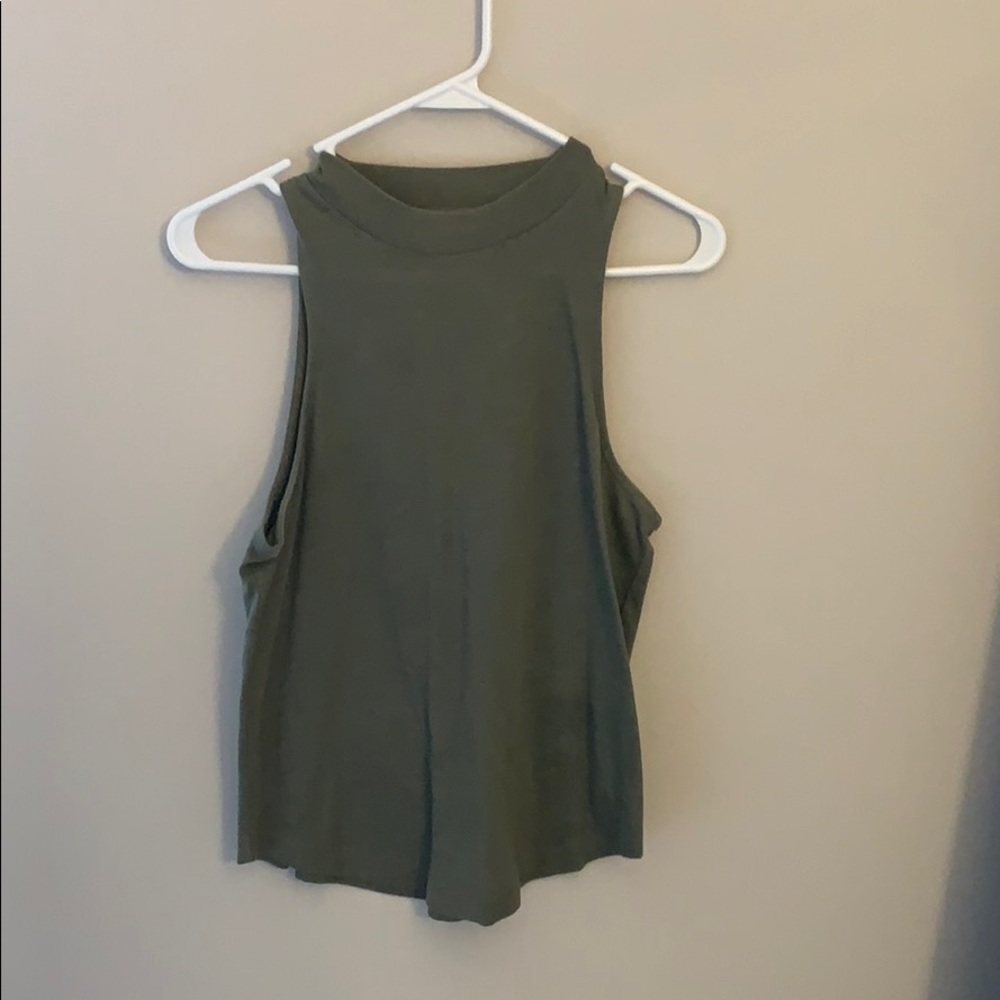 Madewell Mock Neck Sleeveless top